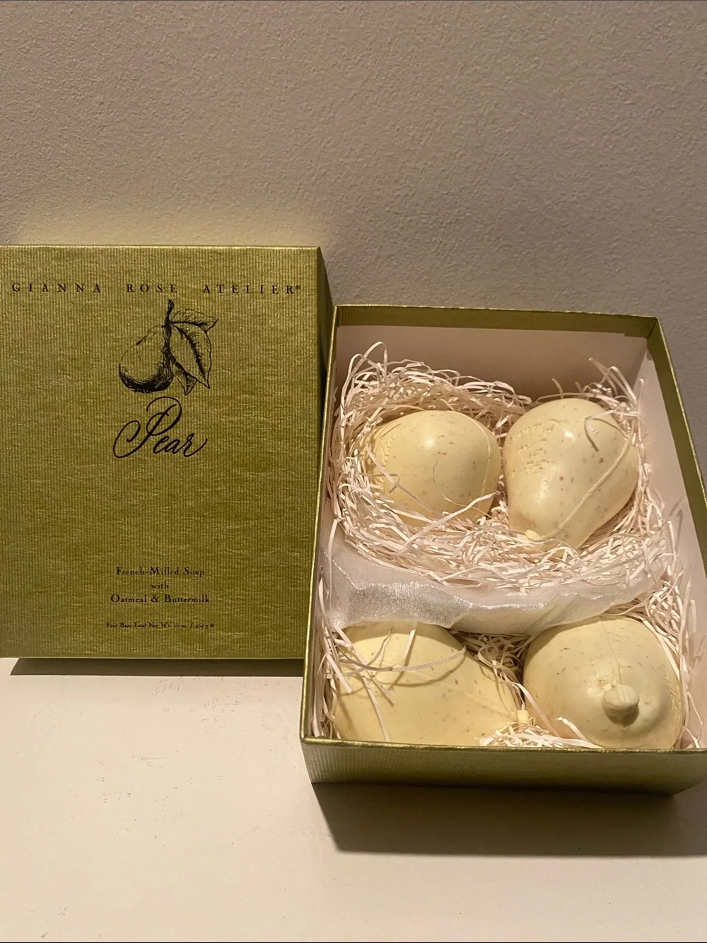 Pear French-Milled Soap - Green